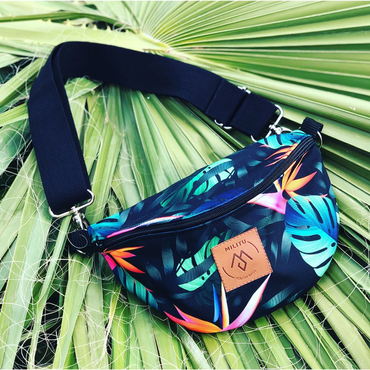Nierebautel Mili Belt Bag L - monstera