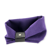 Snood mit Korkverschluss - lila
