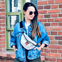 Nierenbeutel Mili Belt Bag M - silber