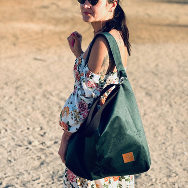 Eco suede bag "Mili Chic MC7" - mostera
