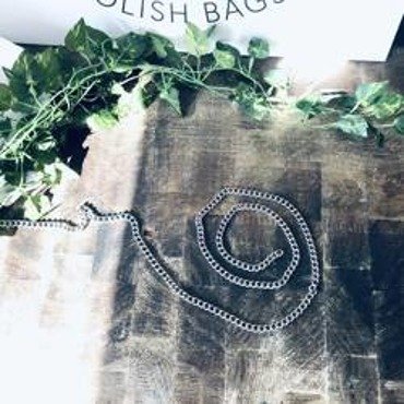 Łańcuszek do torebki - srebrny