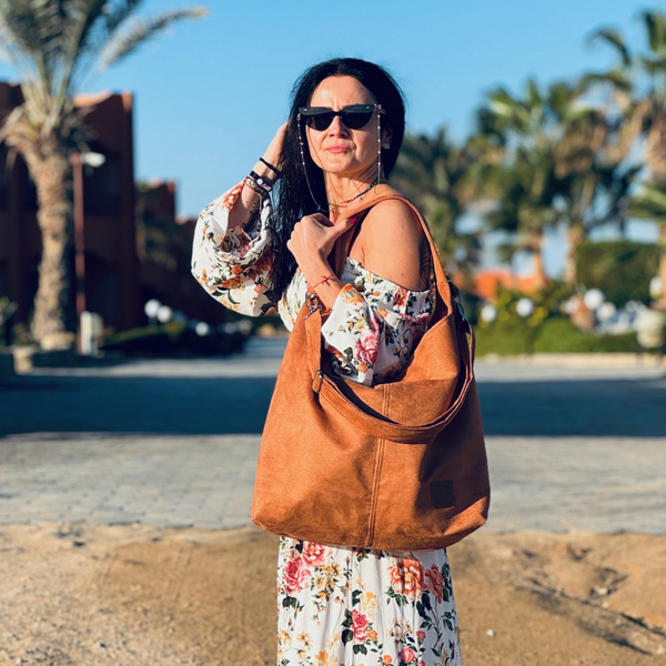 Eco suede bag "Mili Chic MC7" - mostera