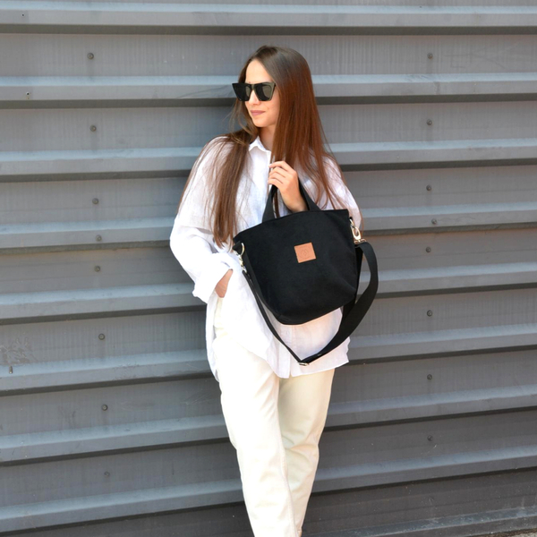 Shopper bag "Mili Basic Black" - black