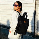 Codura Rucksack/Citytasche „Mili Urban Jungle“ – schwarz