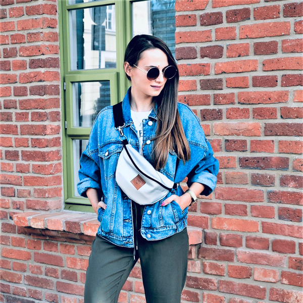 Nierenbeutel Mili Belt Bag M - silber