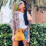 Small purse Mili Glam Bag 2 - yellow