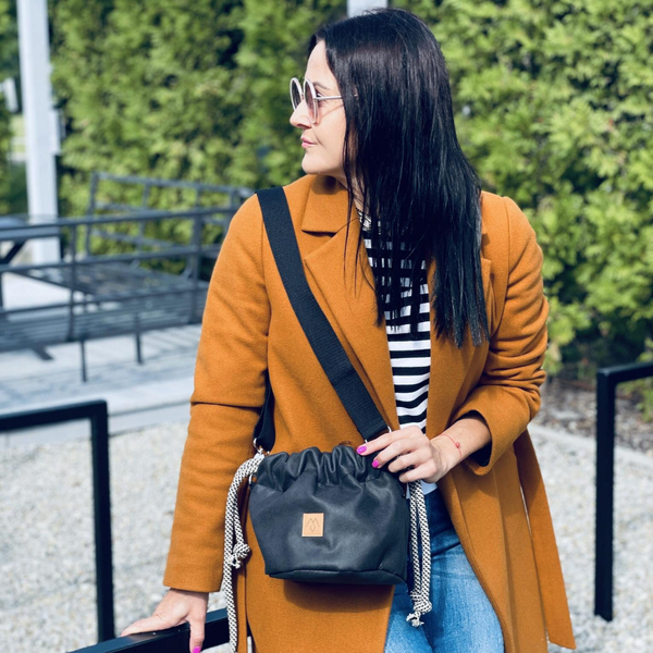 Small bag "Mili Bucket Bag" - black