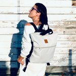 Codura city backpack / bag "Mili Urban Jungle" - light grey