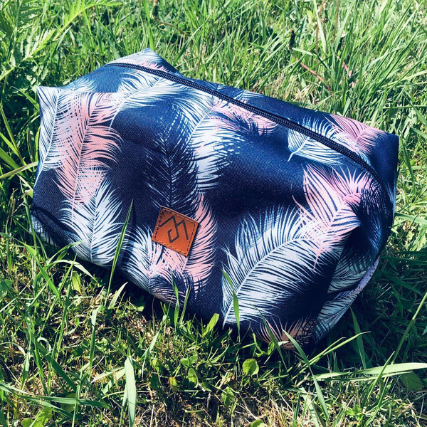 Beauty bags - navy/pink