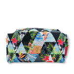 Beauty bags -  flowers/triangles