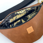 Niere "Mili Belt Bag M" - grauer Leopard