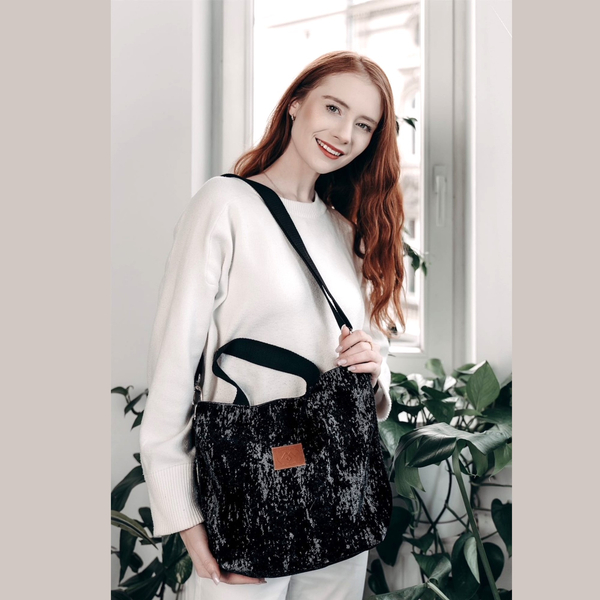 Shopper bag "Mili Basic Black" - black