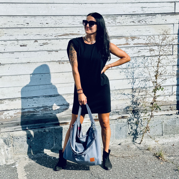 Eco suede bag "Mili Chic MC7" - mostera