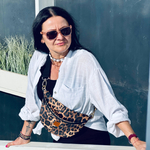 Nerka damska  "Mili Belt Bag M" - panterka