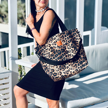 Torba shopper "Mili Duo MDB2" - panterka