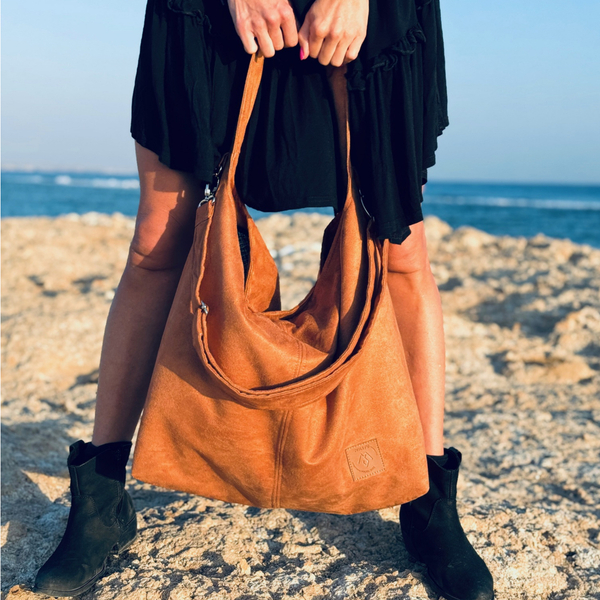 Eco suede bag "Mili Chic MC7" - mostera