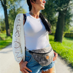 Women's waist bag "Mili Belt Bag M" - brown