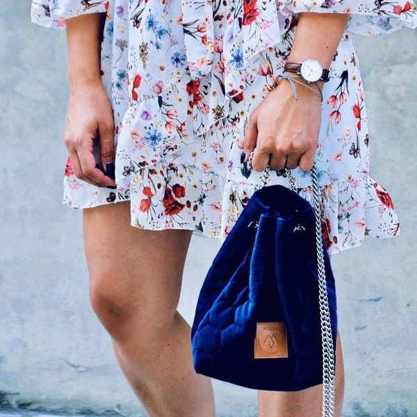 Eine kleine Sack Mili Glam Bag 2 - Flaschen grün