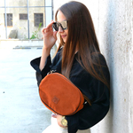 Bag"Mili Boxy "  - copper orange