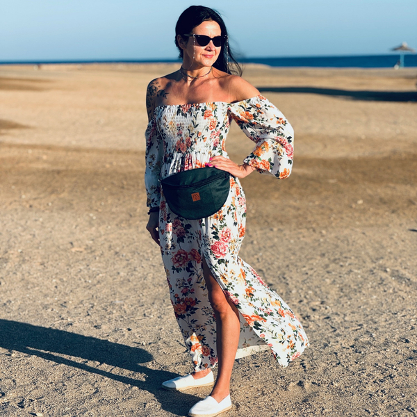 Women's waist bag "Mili Belt Bag M" - brown