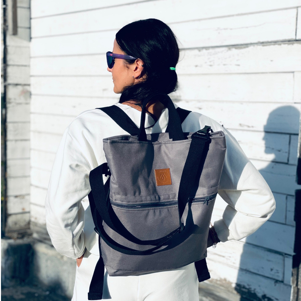 Plecak/torba miejska z codury "Mili Urban Jungle " - szary