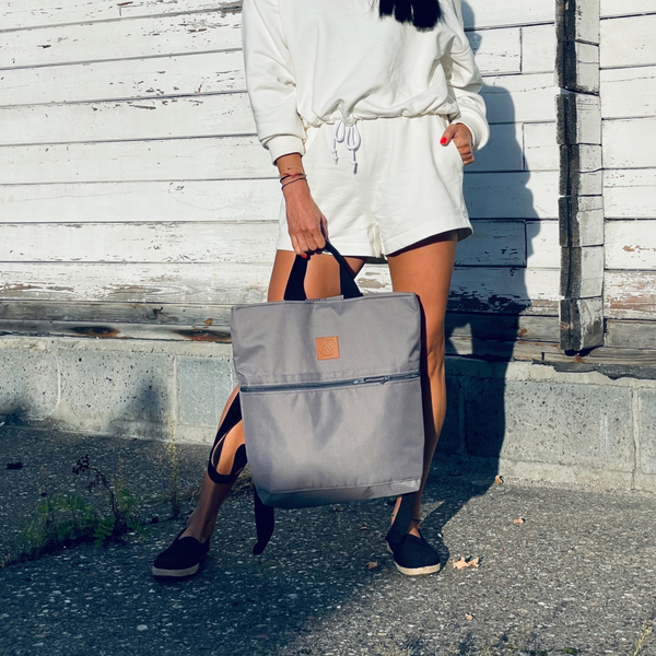 Codura Rucksack/Citytasche „Mili Urban Jungle“ – grau