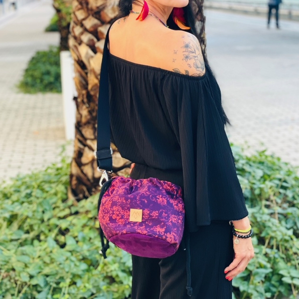 Tasche Mili Bucket Bag - monstera