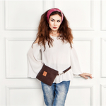 Small. cork bag "Mili Corco Bag" - dark brown