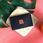 Etui, Kartenhalter aus Kork - schwarz