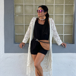 Niere "Mili Belt Bag M" - grauer Leopard