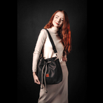 Torba typu worek "Mili Chic MC8" - czarna