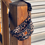 Nerka damska  "Mili Belt Bag M" - panterka