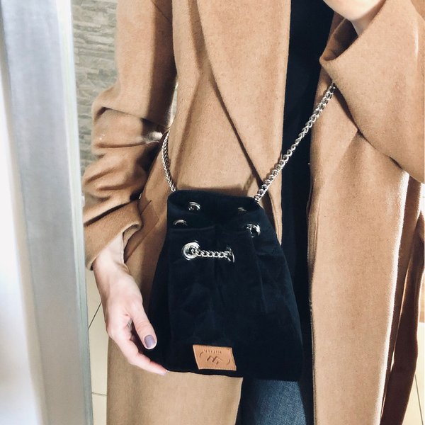 Small purse Mili Glam Bag 2 - grey