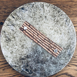 Komin z korkową zapinką - czarny