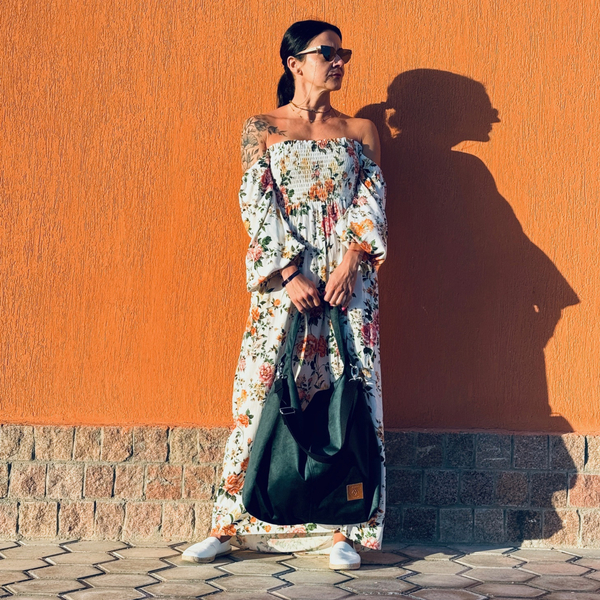 Eco suede bag "Mili Chic MC7" - mostera