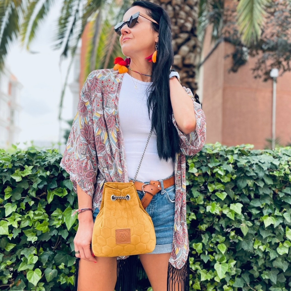 Kleine Tasche Mili Glam Bag 2 - gelb