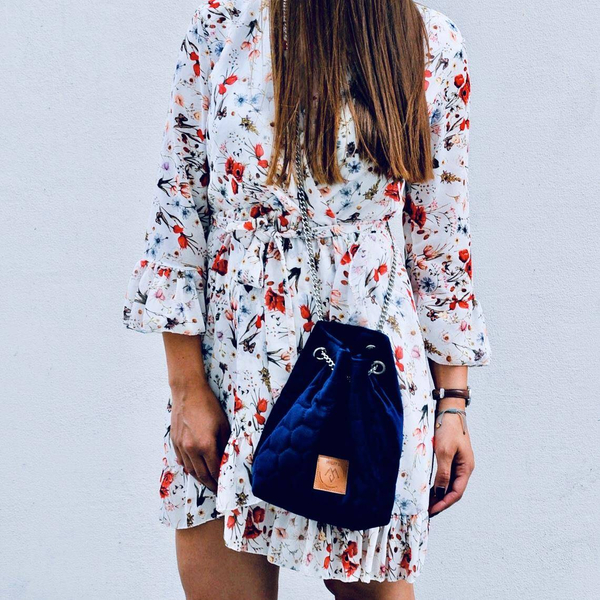 Eine kleine Sack Mili Glam Bag 2 - Flaschen grün