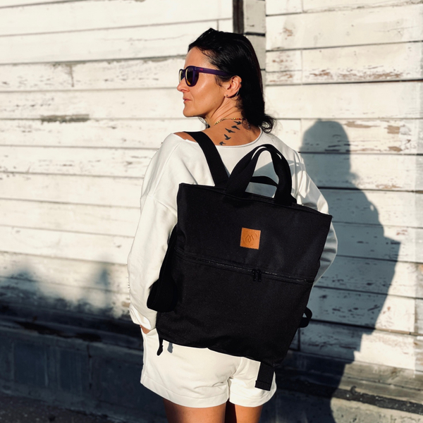 Codura city backpack / bag "Mili Urban Jungle" - black