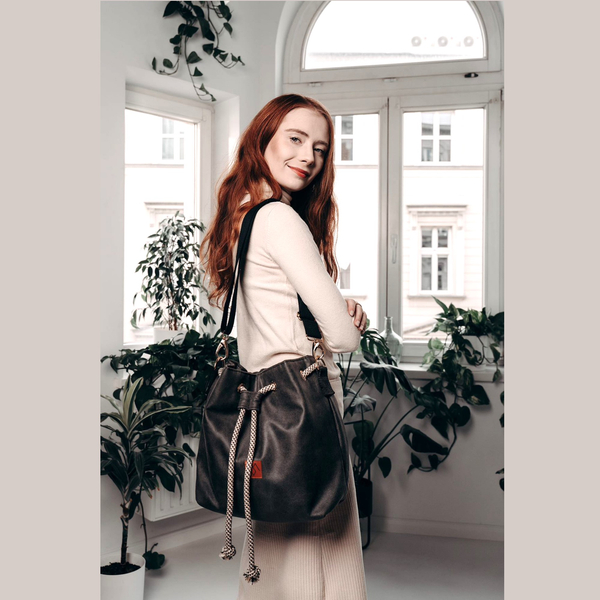 Torba worek Mili Corco Bucket Bag - czarna