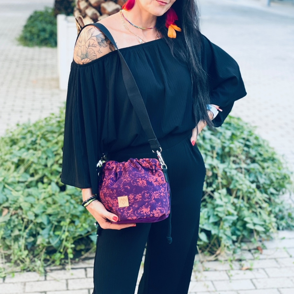 Tasche Mili Bucket Bag - monstera