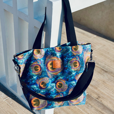 Torba shopper "Mili Duo MDB2" - pióra