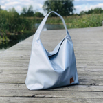 Eco leather bag "Mili Chic MC7" - silver