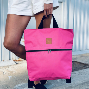 Codura Rucksack/Citytasche „Mili Urban Jungle“ – rosa