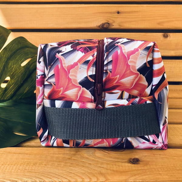 Beauty bags - flowers/pink