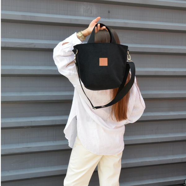 Shopper bag "Mili Basic Black" - black