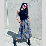 Asymetryczna spódnica Lara - cętki