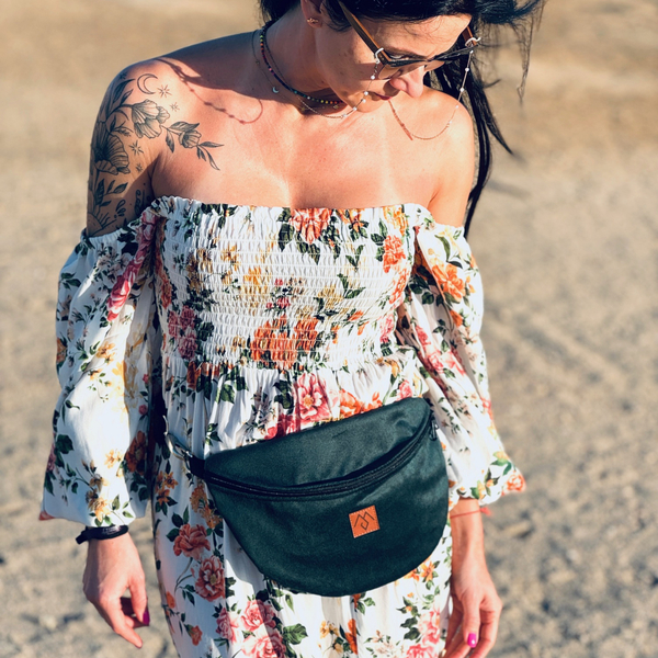 Women's waist bag "Mili Belt Bag M" - brown