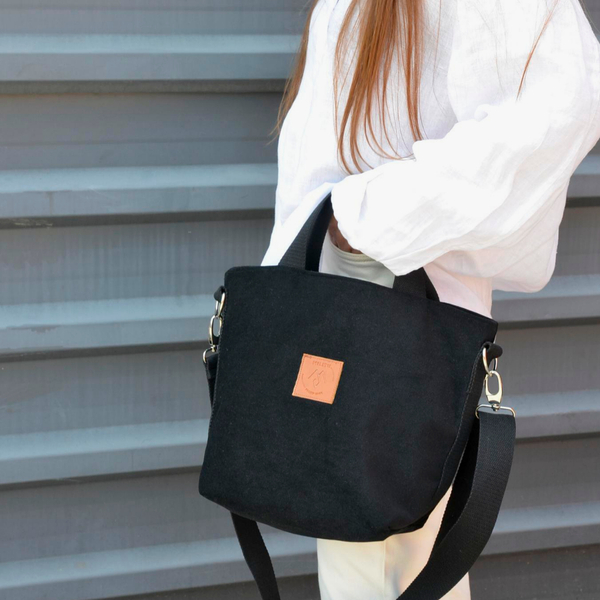 Shopper bag "Mili Basic Black" - black