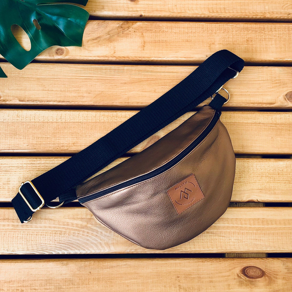 Bag, sachets Mili Belt Bag M - gold