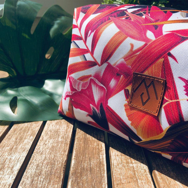 Beauty bags - flowers/pink